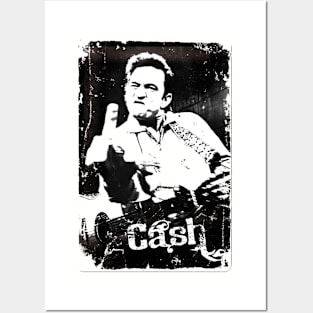 Johhny cash vintage Posters and Art